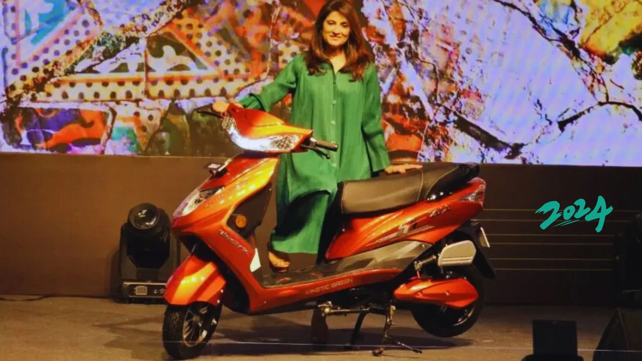 Kinetic Green Electric Scooter