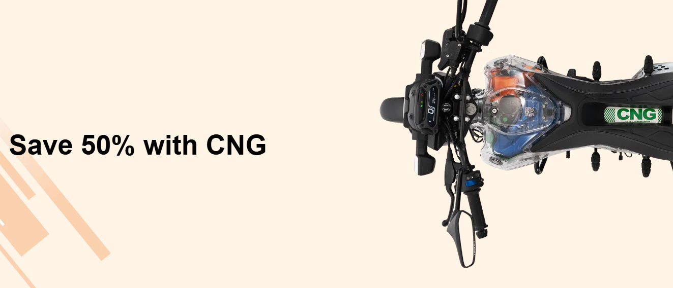 Bajaj Freedom 125 NG04 Disc LED CNG Model: World 1st CNG Motorcycle