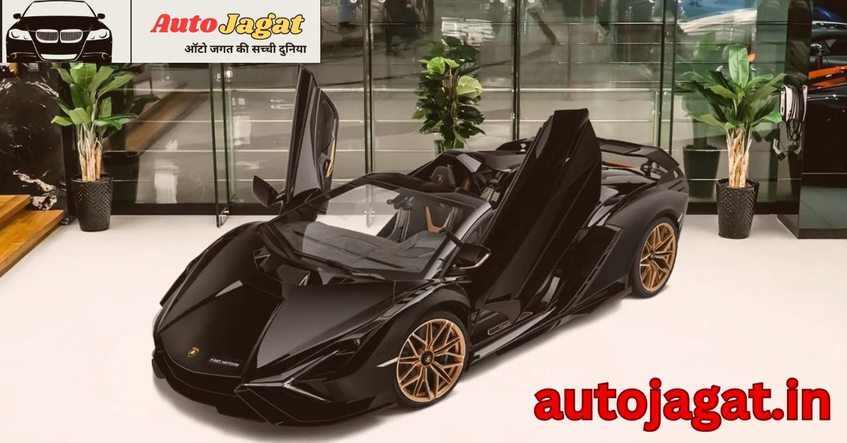 The Lamborghini Sian Roadster