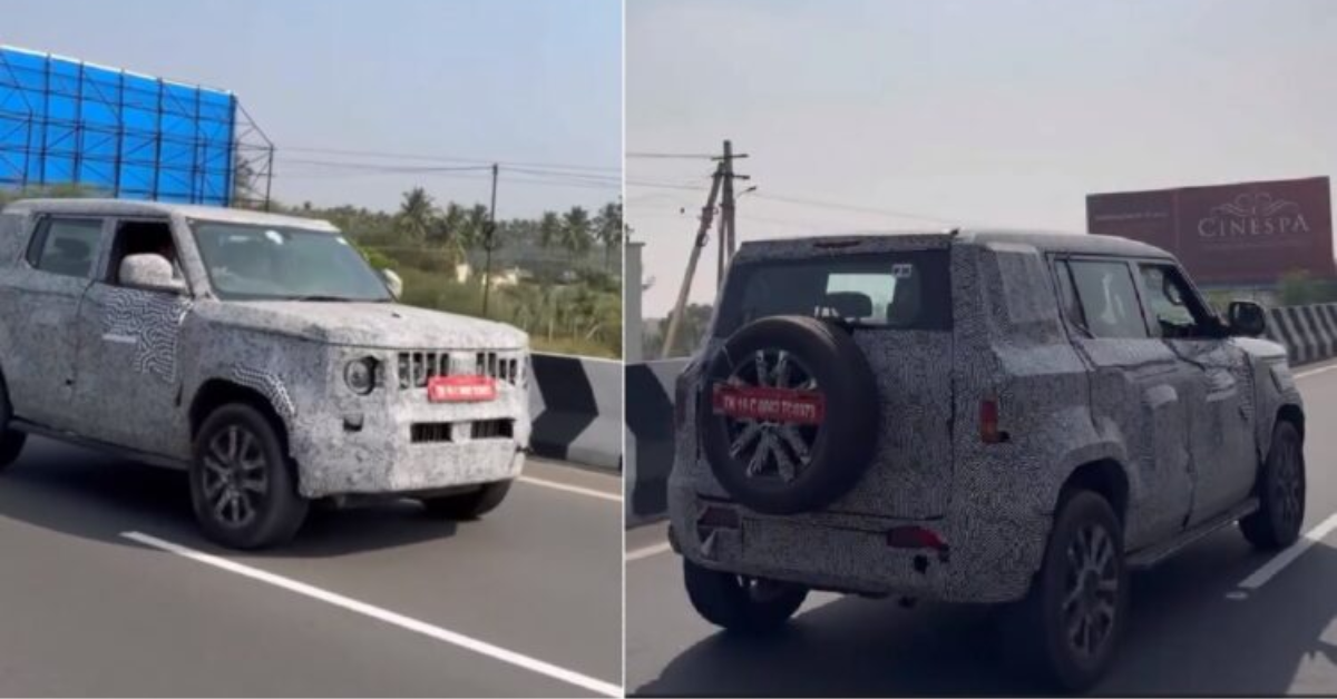 New Mahindra Vision S Spotted Testing