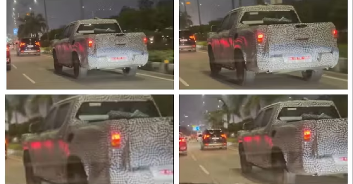 Mahindra Scorpio N Pick-up Spied