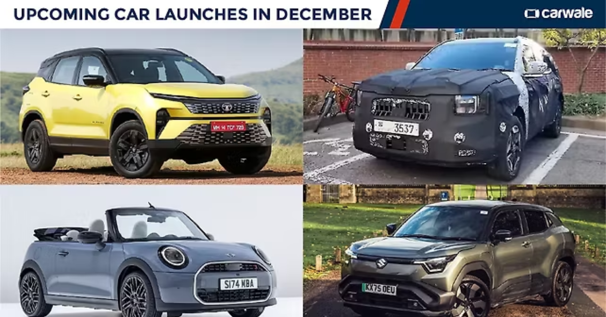 December 2024 Car Launches in India