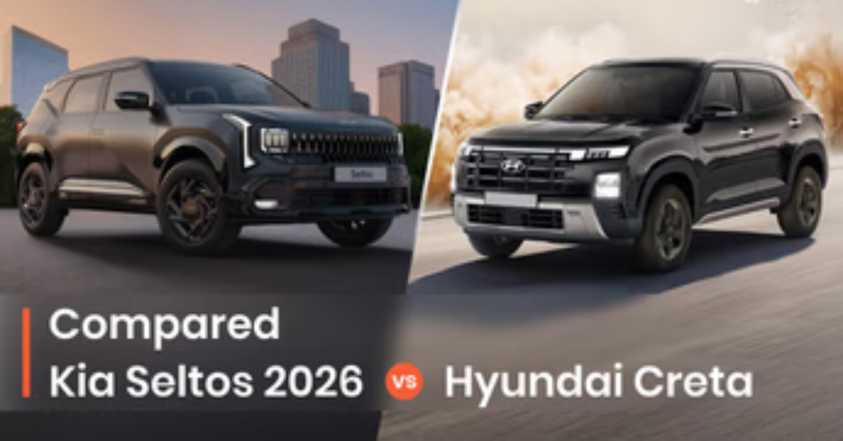 Kia Seltos 2026 vs Hyundai Creta