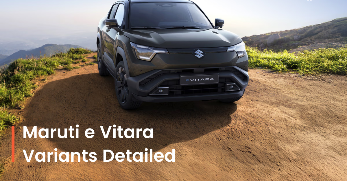 Maruti Suzuki e Vitara Variant-Wise Features