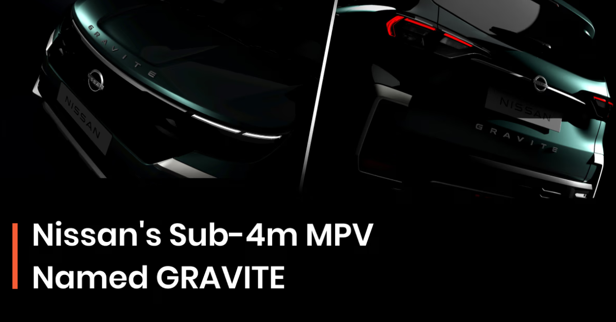 Nissan Gravite Sub-4 Metre MPV Revealed