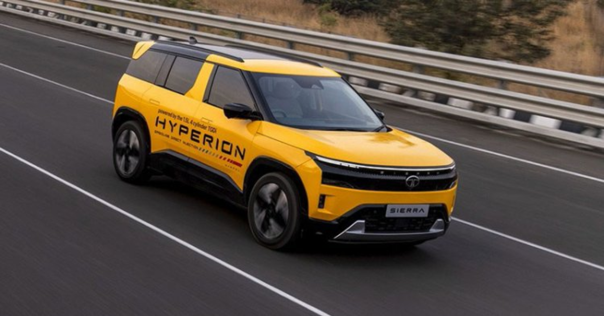 Tata Sierra Sets New Record with 29.9 km/l Mileage