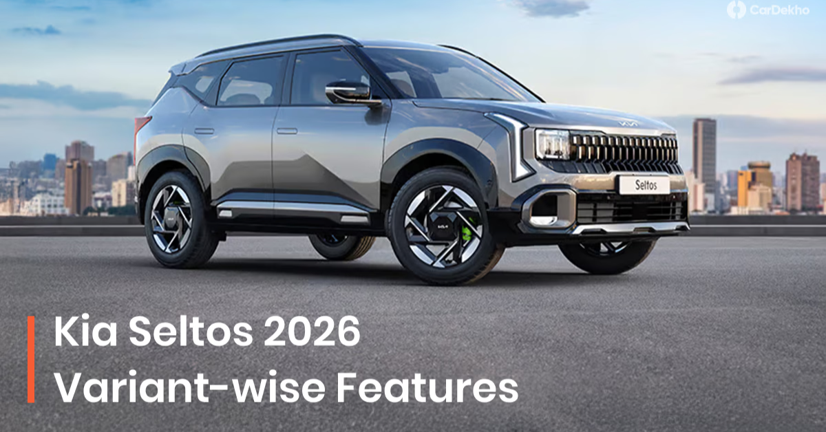 2026 Kia Seltos Variants Explained