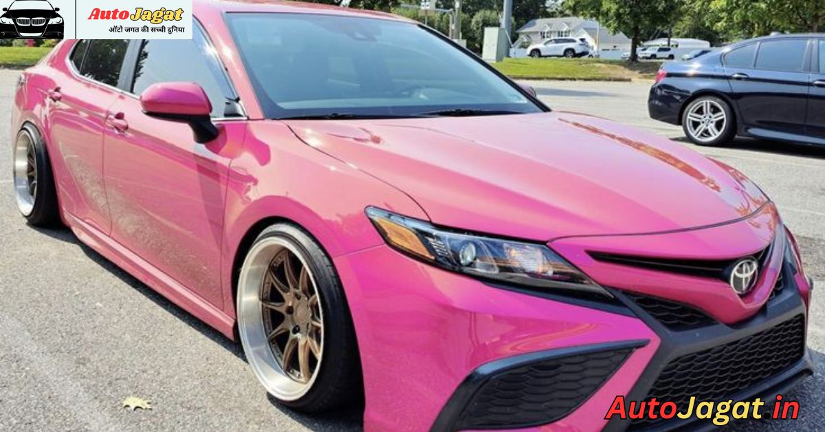 Toyota’s Bold Move: The Pink Sedan That Turns Heads