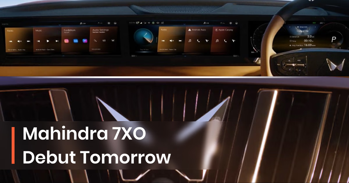 Mahindra XUV 7XO Launch Tomorrow
