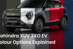 Mahindra XUV 3XO EV Colours Explained