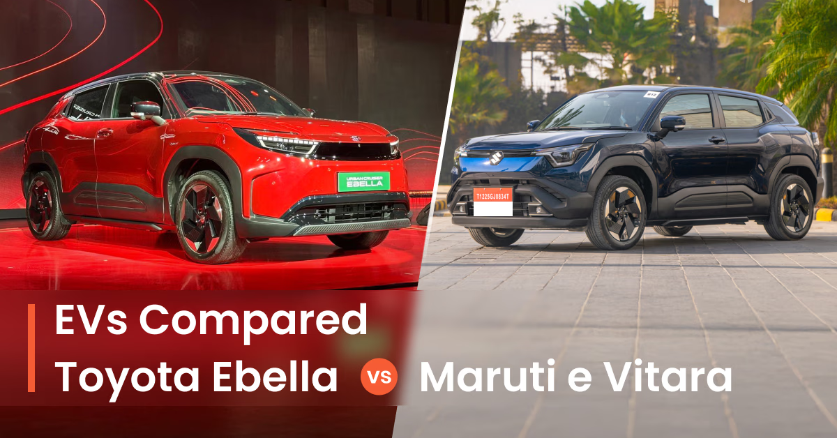 Toyota Urban Cruiser Ebella vs Maruti e Vitara