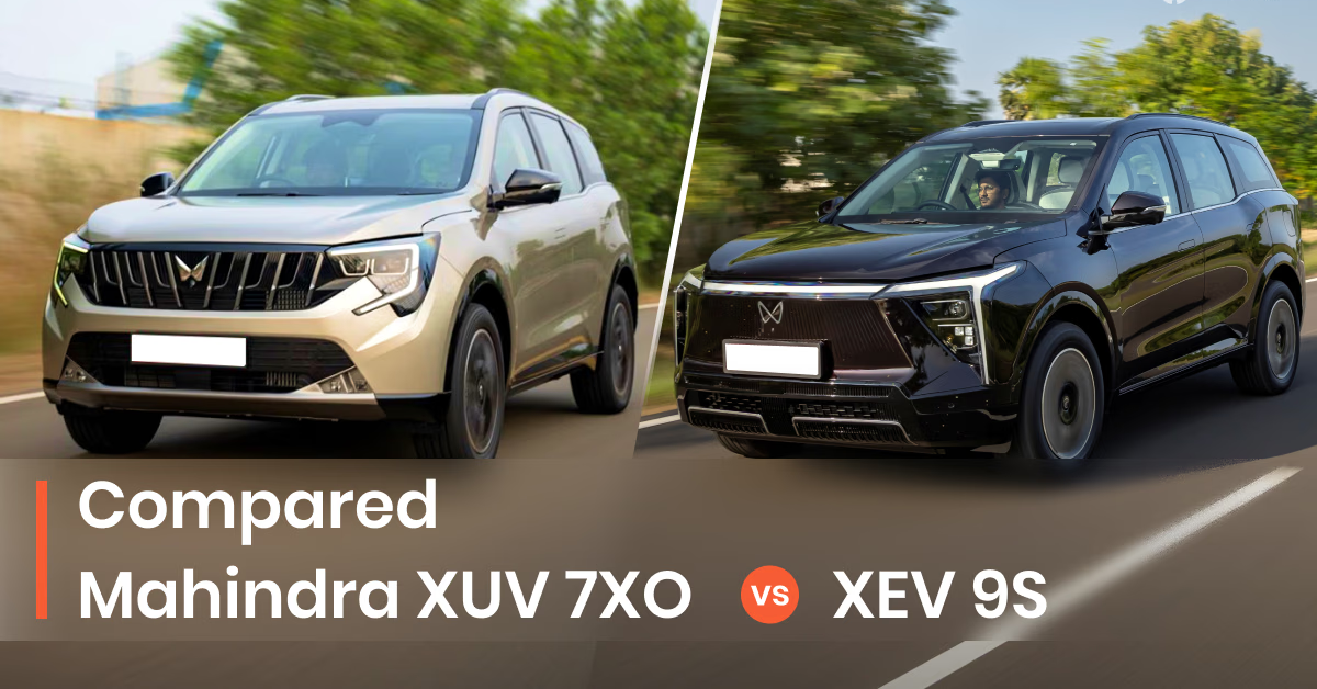 Mahindra XUV 7XO vs XEV 9S Comparison