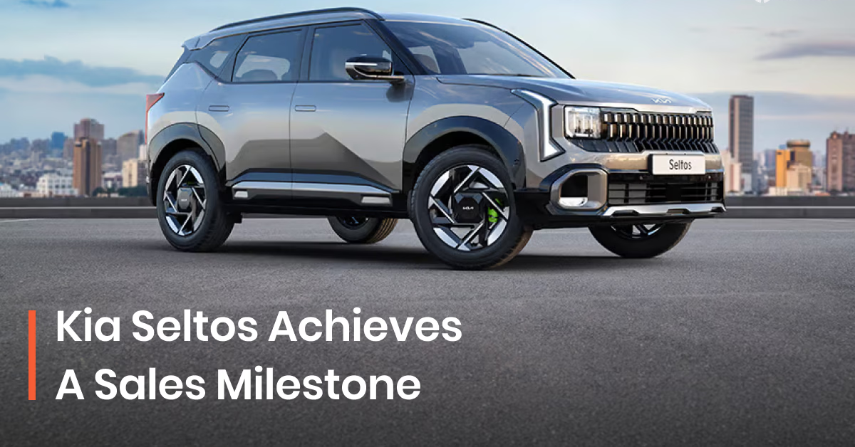 Kia Seltos Crosses 6 Lakh Sales in India
