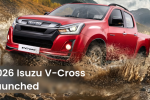 Isuzu V-Cross 2026 Launched at ₹25.50 Lakh