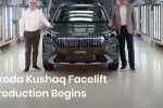 Skoda Kushaq Facelift Production Begins at Chakan Plant