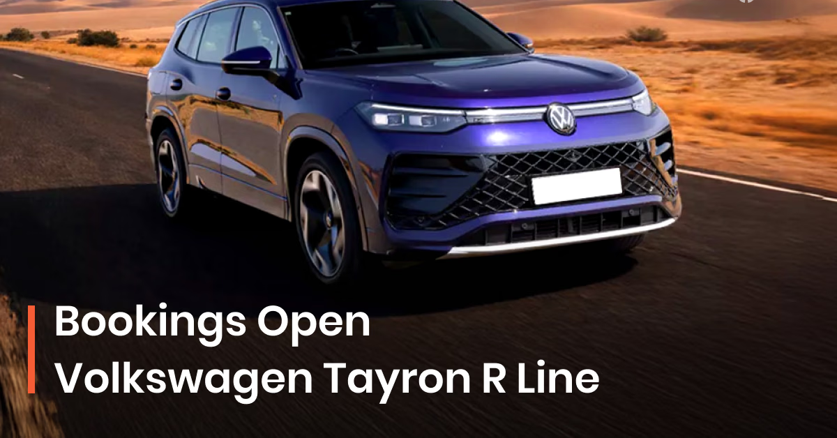 Volkswagen Tayron R-Line Bookings Open: Price, Features & Launch Details