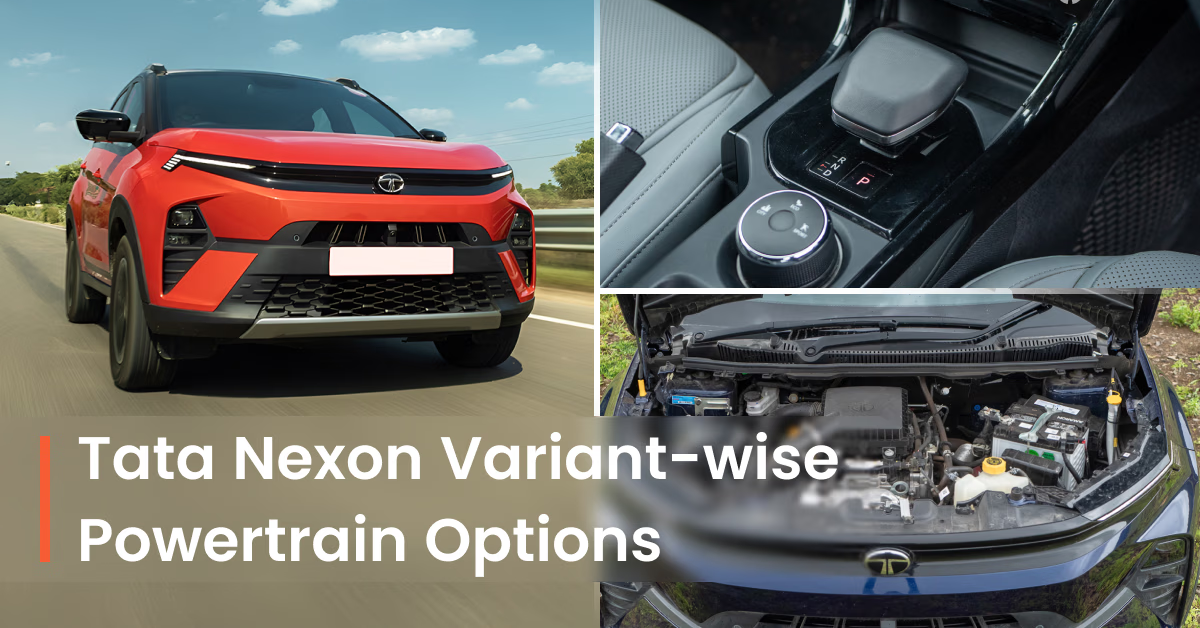 Tata Nexon 2026 Variants & Engine Options