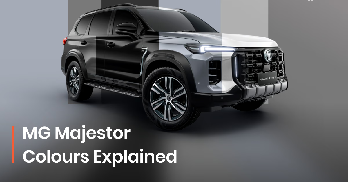 MG Majestor 2026 Colour Options