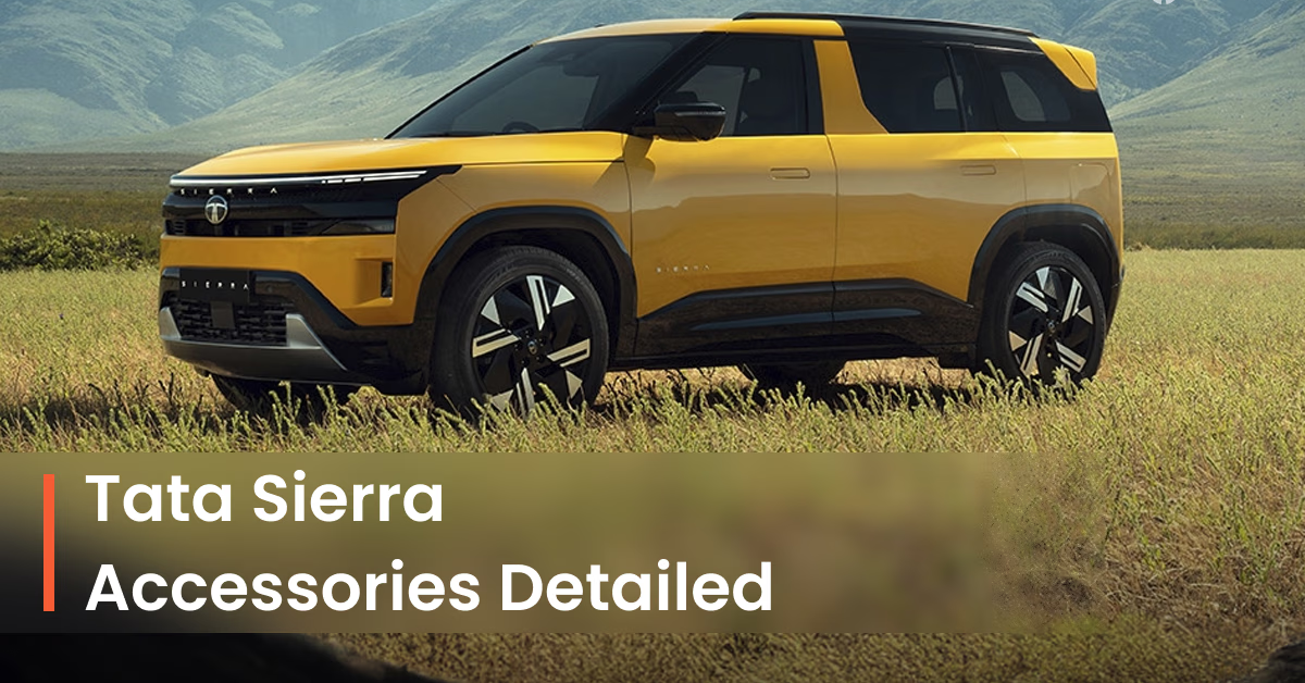 Tata Sierra Exterior & Interior Accessories