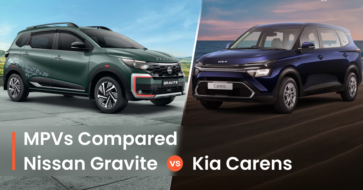 Nissan Gravite vs Kia Carens Comparison