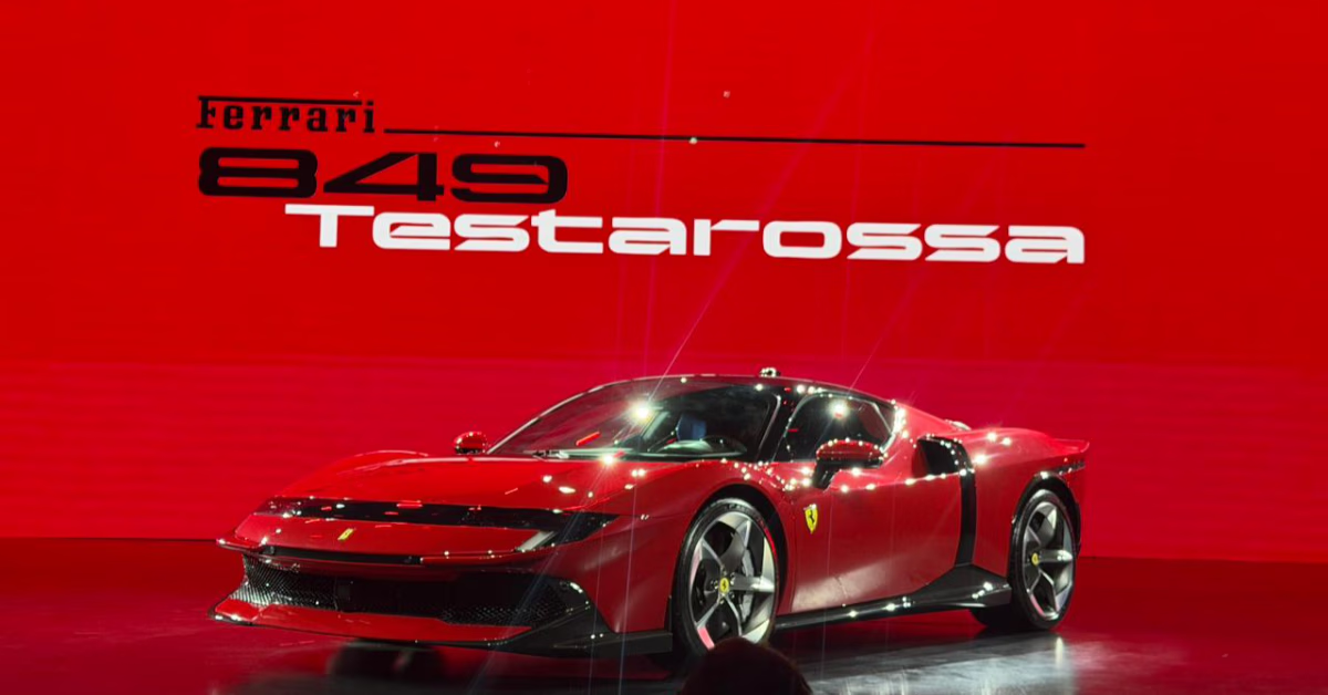 Ferrari 849 Testarossa India Debut