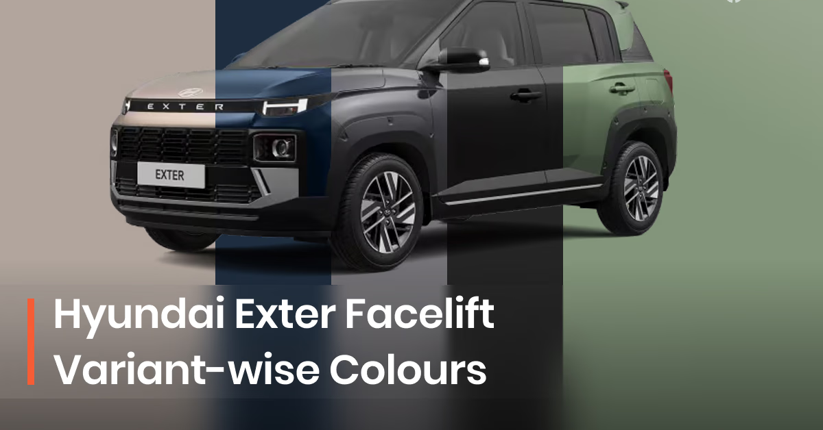 2026 Hyundai Exter Colours & Variants Explained