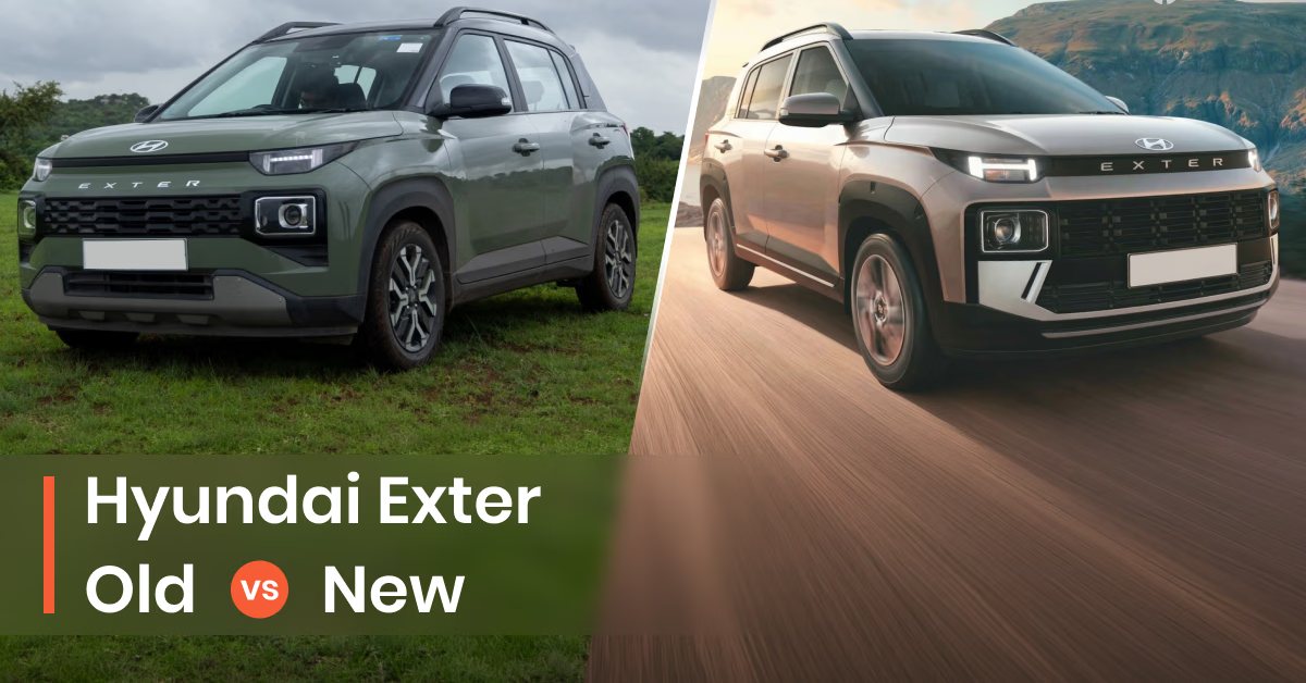2026 Hyundai Exter Facelift vs Old Model
