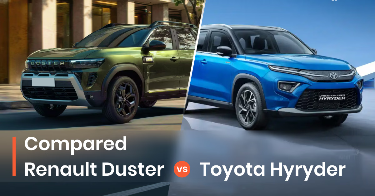 Renault Duster vs Toyota Hyryder 2026