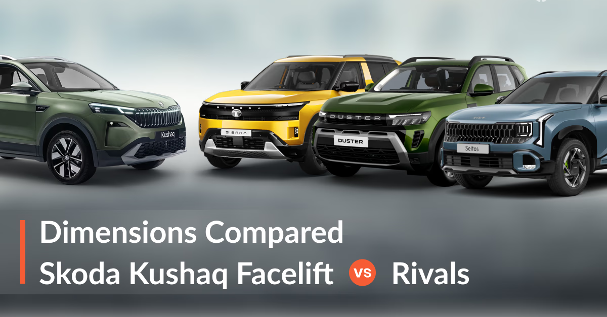 2026 Skoda Kushaq Facelift vs Creta, Seltos