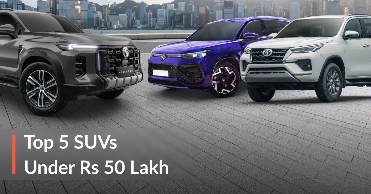 Top SUVs Under 50 Lakh India 2026