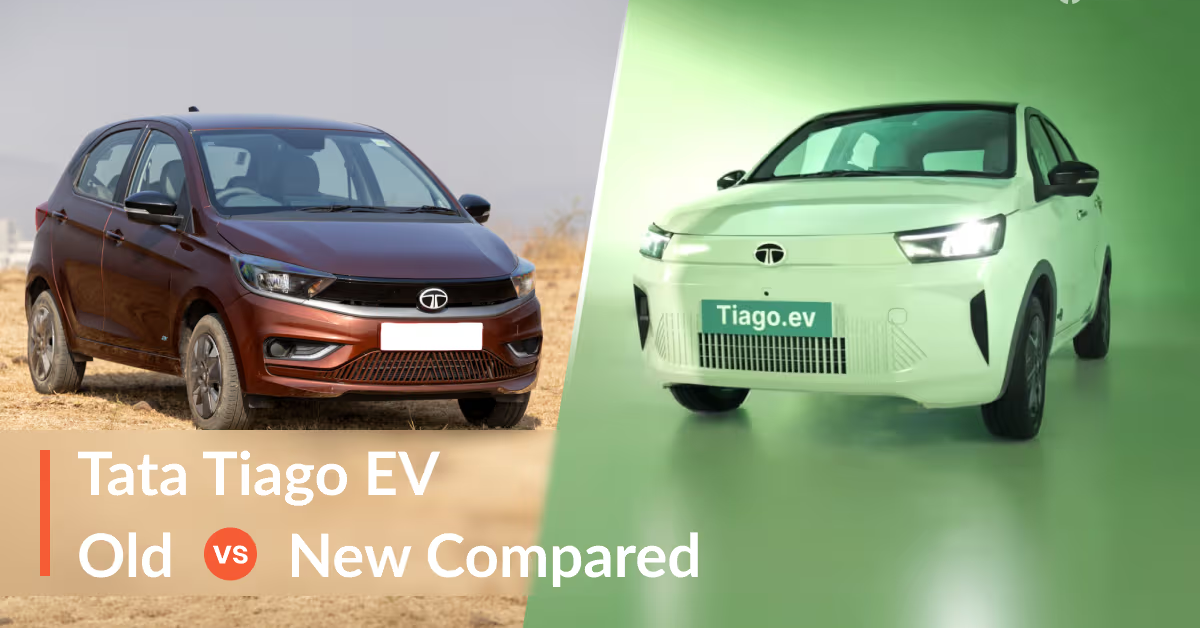 2026 Tata Tiago EV Facelift Comparison