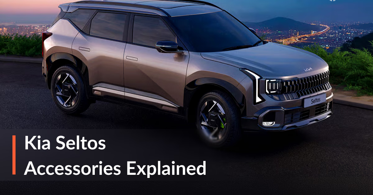 Kia Seltos Official Accessories 2026