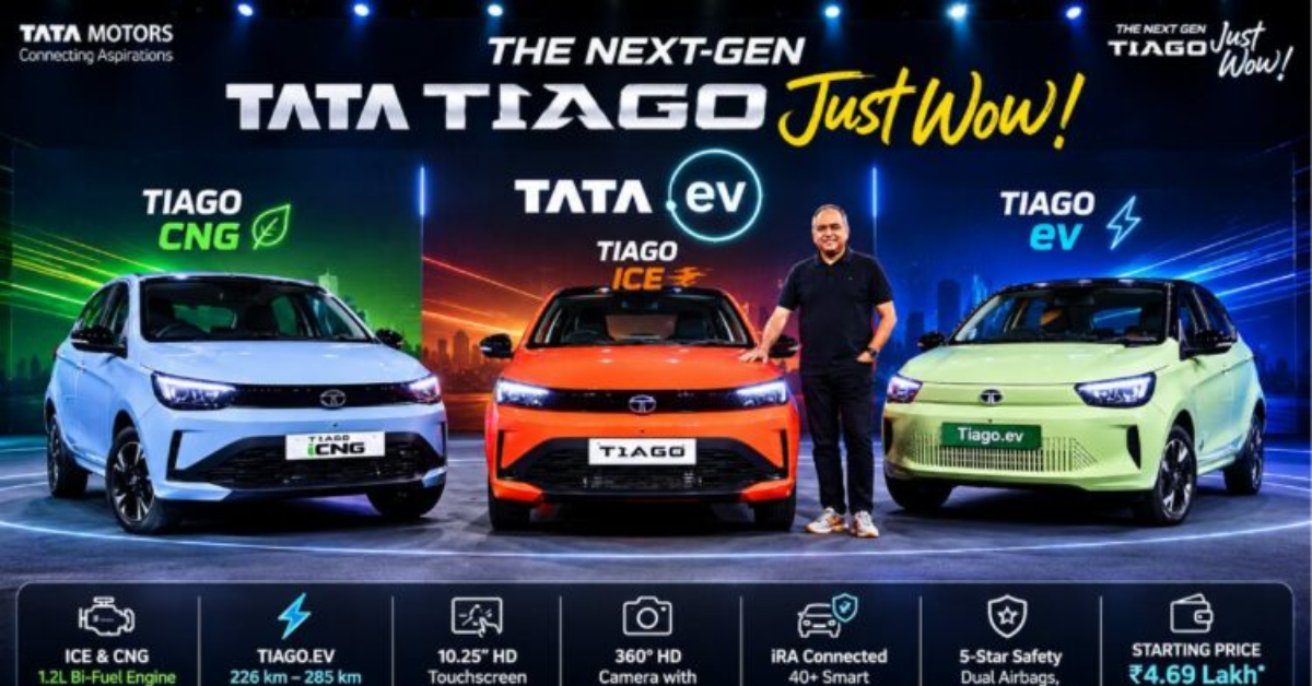 New-Gen Tata Tiago 2026 Launched