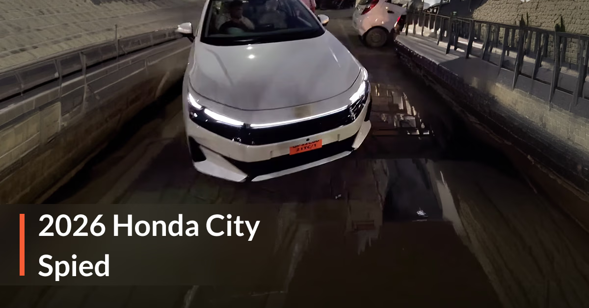 2026 Honda City Facelift Leaked – New Design, Features