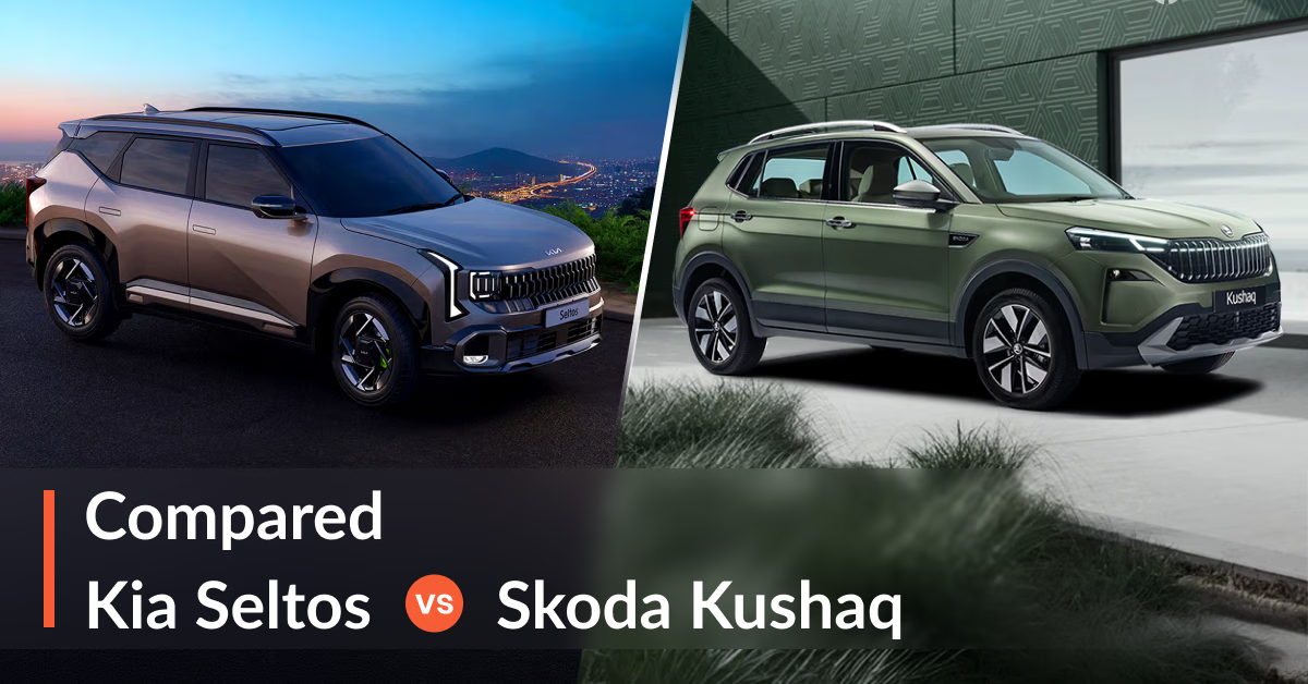 Kia Seltos vs Skoda Kushaq 2026 – Best Premium SUV Comparison