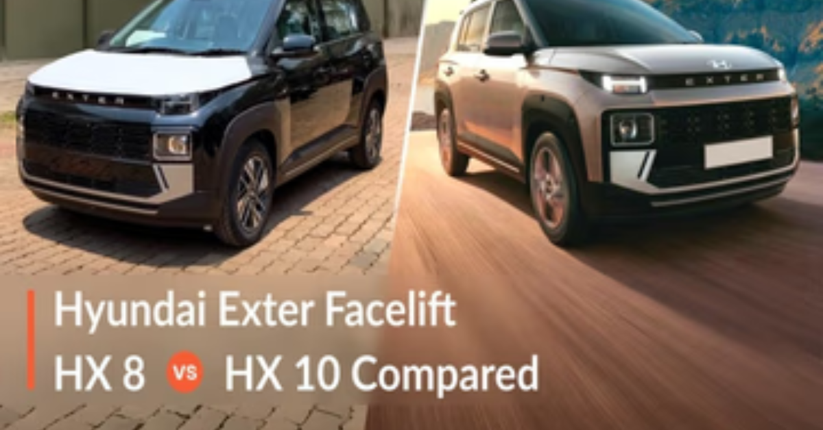 2026 Hyundai Exter Facelift Real-Life Images