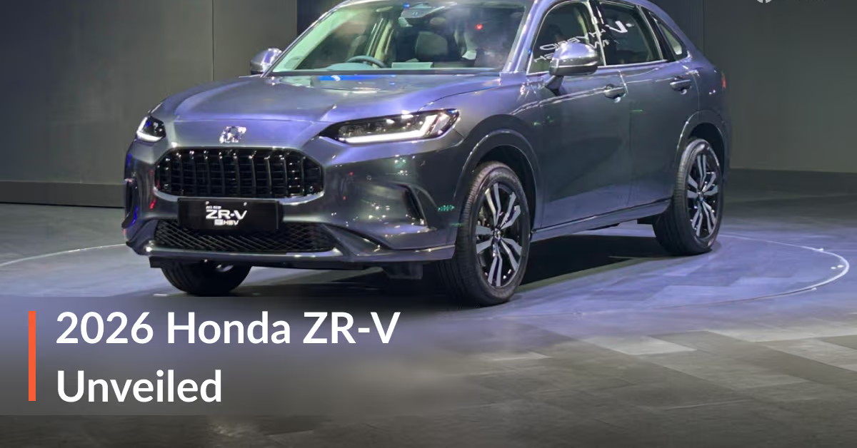 2026 Honda ZR-V SUV India Launch Details, Features, Hybrid Engine