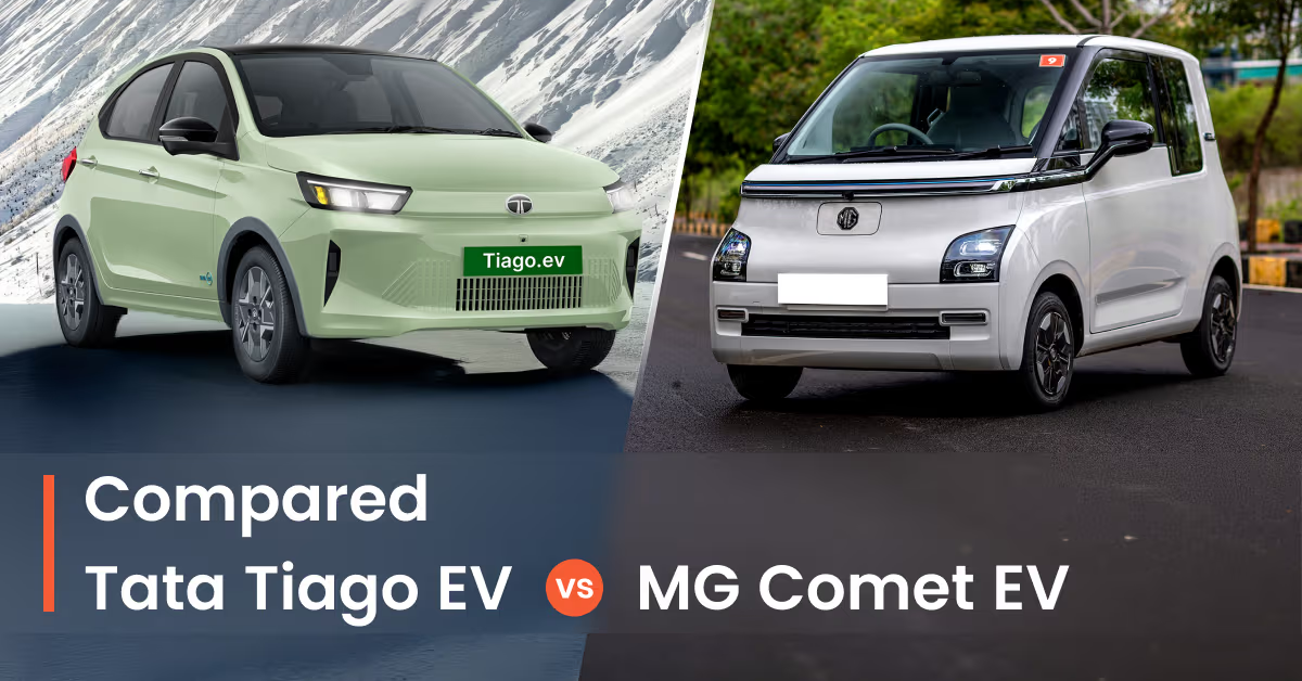 Tata Tiago EV vs MG Comet EV 2026 Comparison