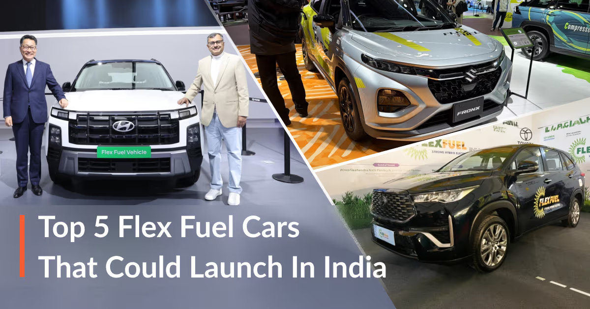 Upcoming Flex-Fuel Cars in India 2026