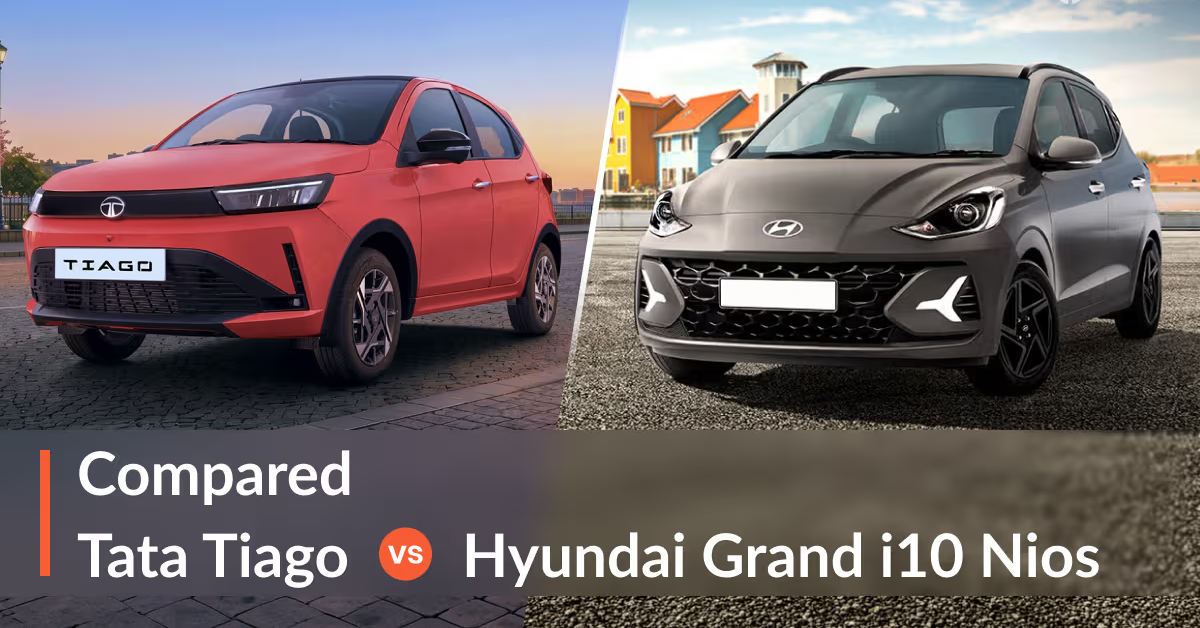 Tata Tiago vs Hyundai Grand i10 Nios 2026 Comparison