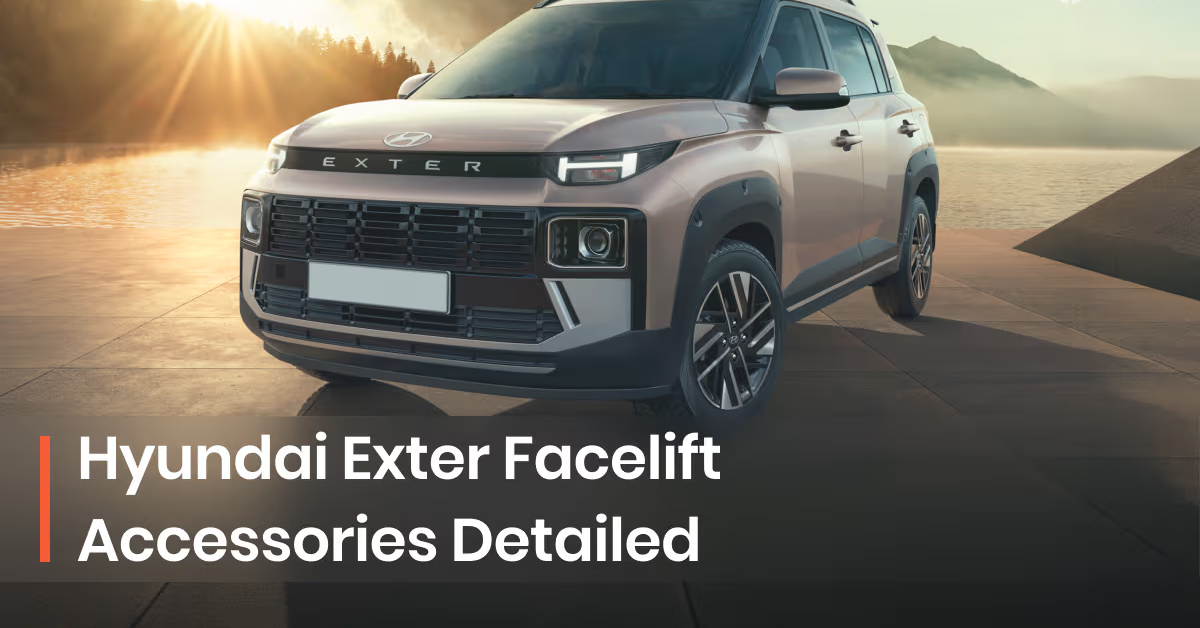 2026 Hyundai Exter Facelift Accessories Guide
